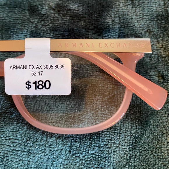 Armani Exchange AX3005 8039 52-17 Eyeglasses NWT - Picture 4 of 12